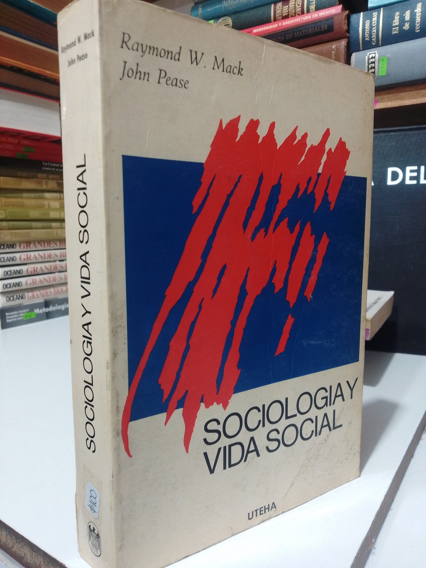 SOCIOLOGIA Y VIDA SOCIAL POR RAYMOND W.MACK USADO FILOSOFIA JUAREZ