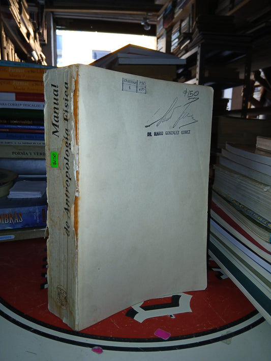 MANUAL DE ANTROPOLOGÍA FÍSICA POR JUAN COMAS USADO ANTROPOLOGÍA LITERARIO 207