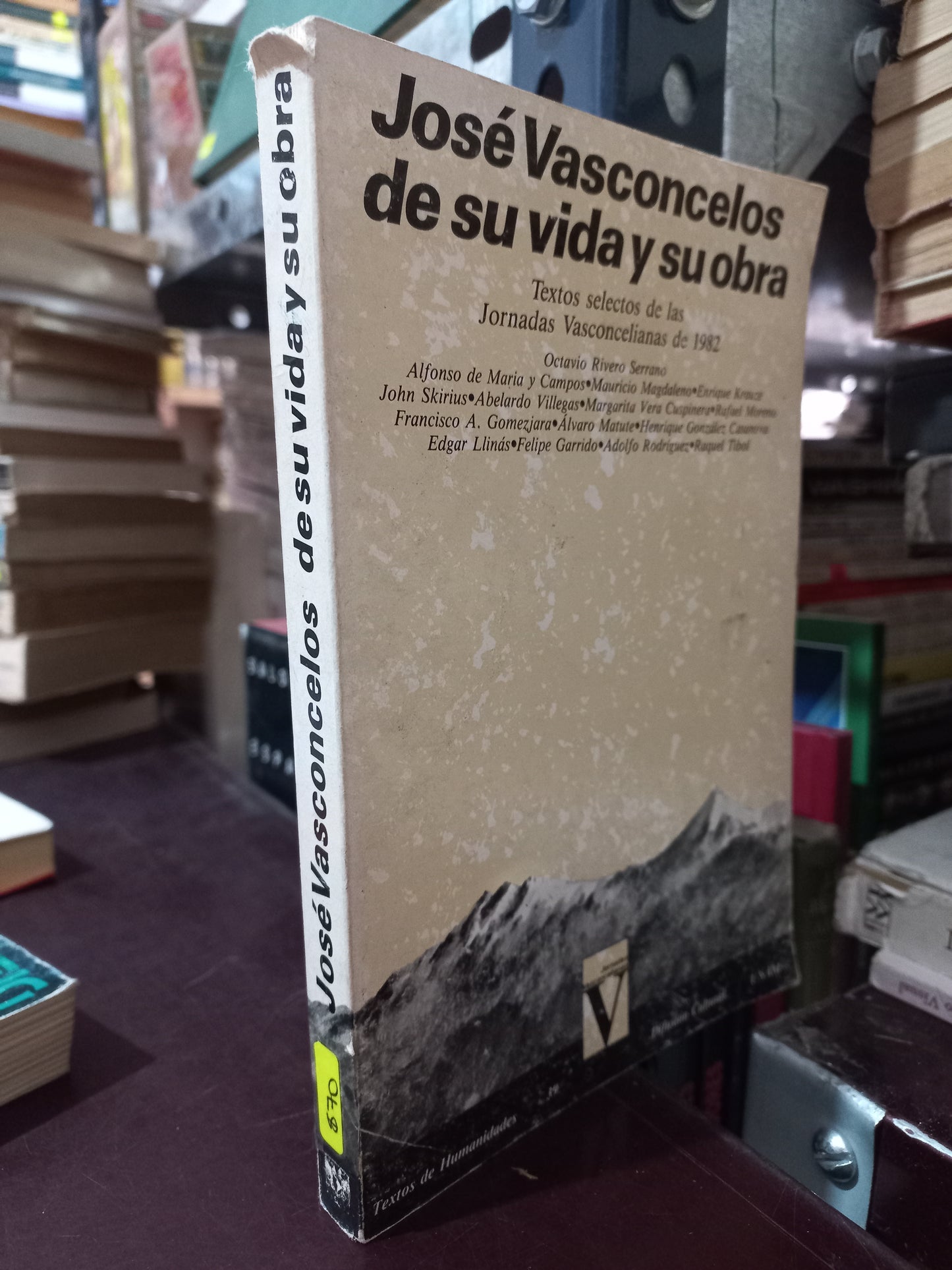 JOSE VASCONCELOS DE SU VIDA Y SU OBRA POR ALVARO MATUTE Y MARTHA DONÍS USADO HISTORIA LITERARIO 305