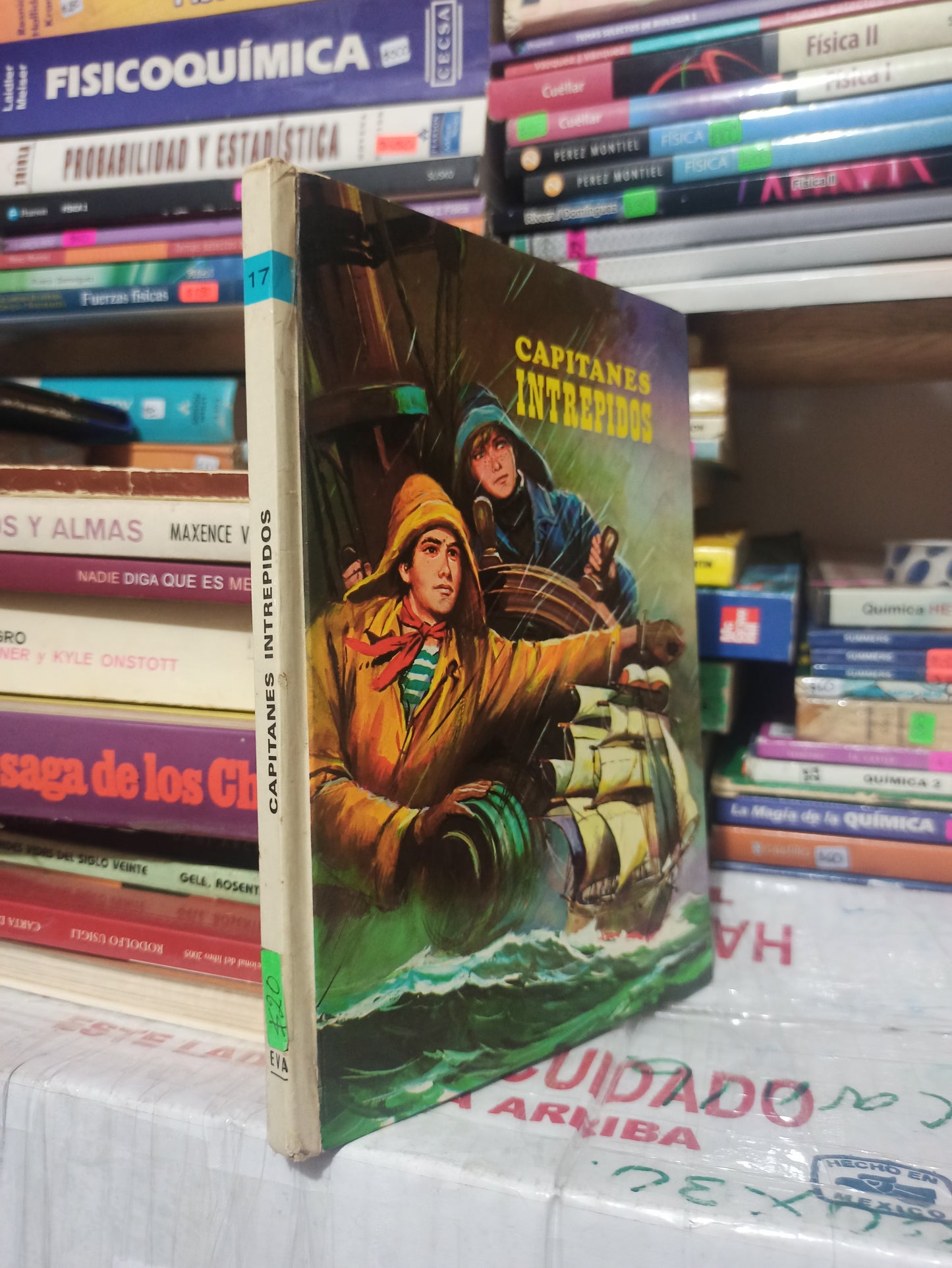 CAPITANES INTRÉPIDOS POR R. KIPLING USADO NOVELAS JUÁREZ