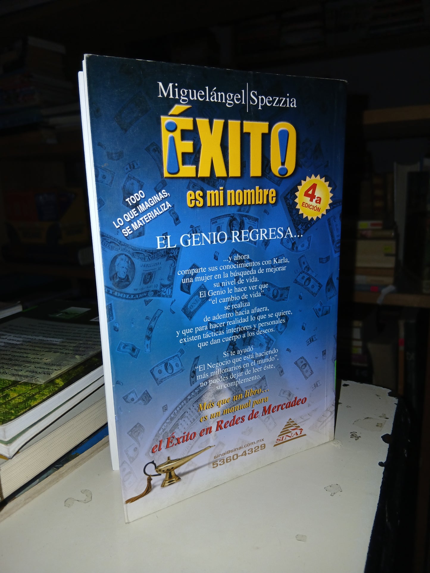 ¡ÉXITO ES MI NOMBRE! POR MIGUEL ÁNGEL SPEZZIA USADO SUPERACIÓN PERSONAL LITERARIO 207
