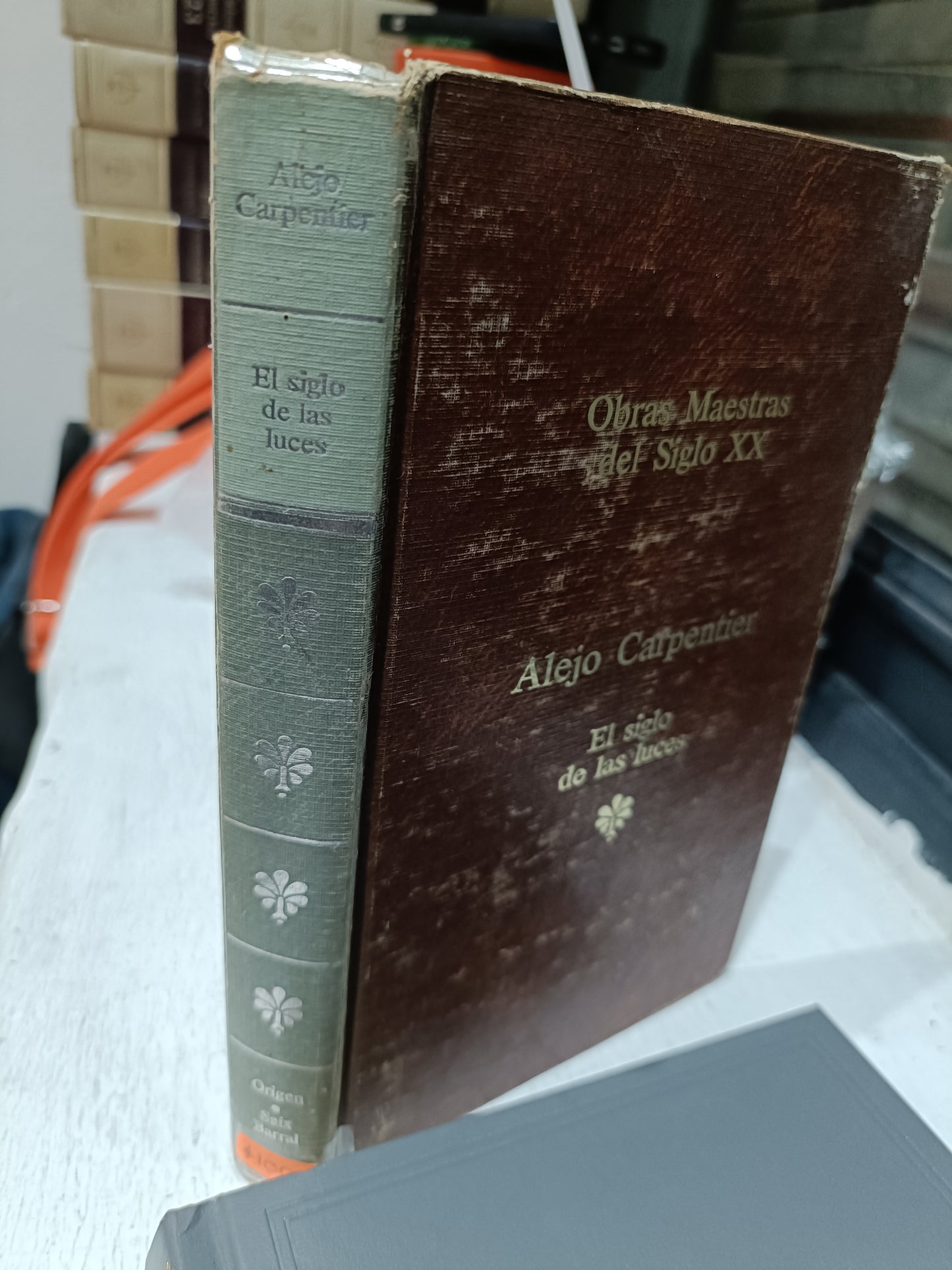 OBRAS MAESTRAS DEL SIGLO XX EL SIGLO DE LAS LUCES POR ALEJO CARPENTIER USADOS NOVELAS JUAREZ 515