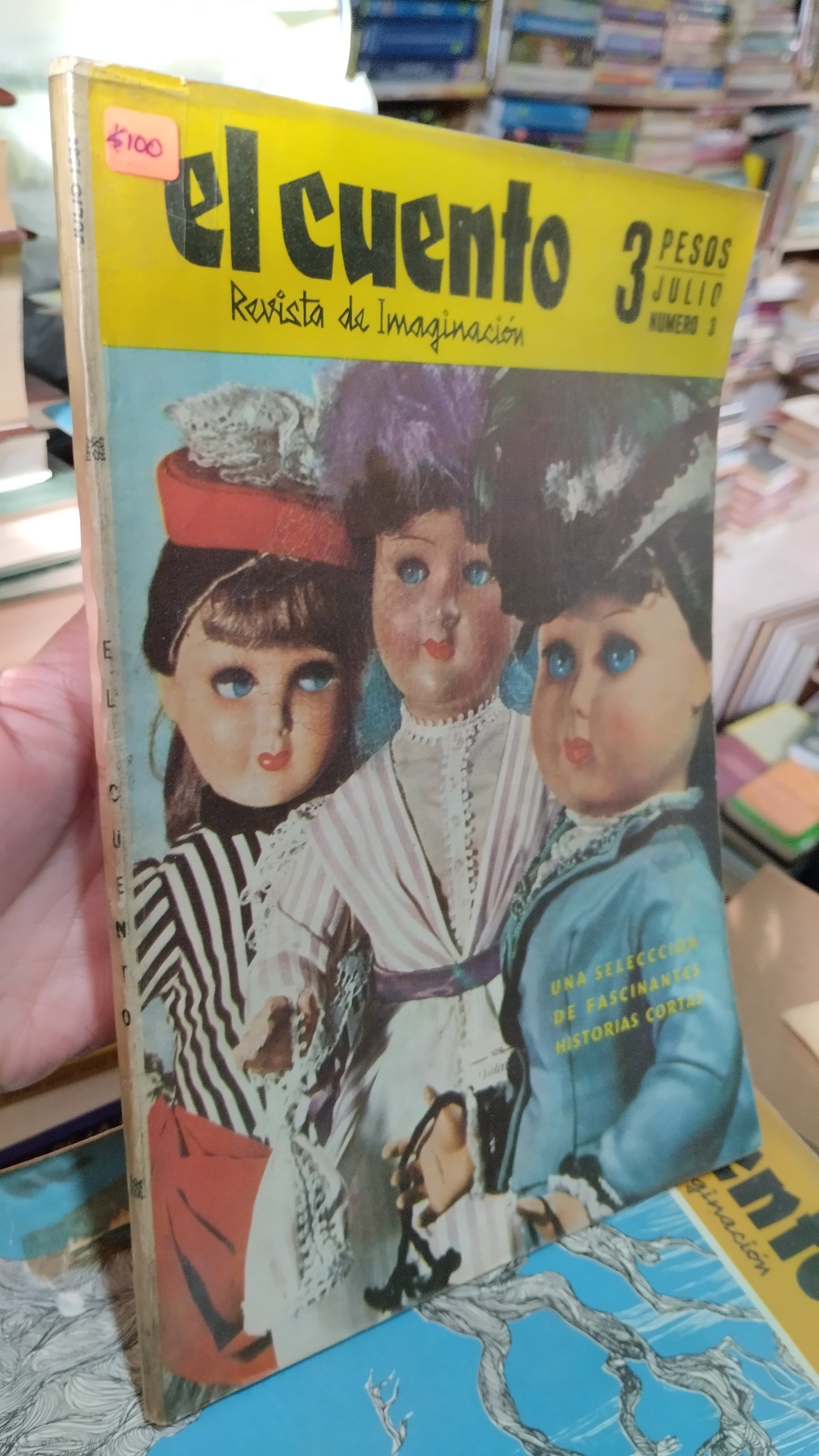 EL CUENTO REVISTA DE IMAGINACION POR EDITORIAL JOAQUIN MORTIZ LIBRO USADO ANTIGUO ALDAMA