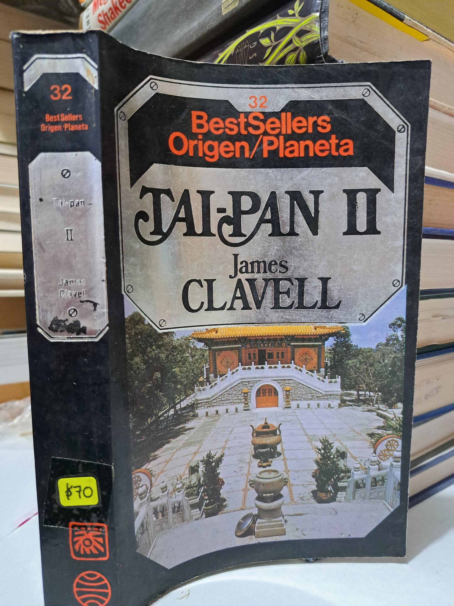 TAI-PAN II #32 JAMES CLAVELL USADO NOVELA JUÁREZ