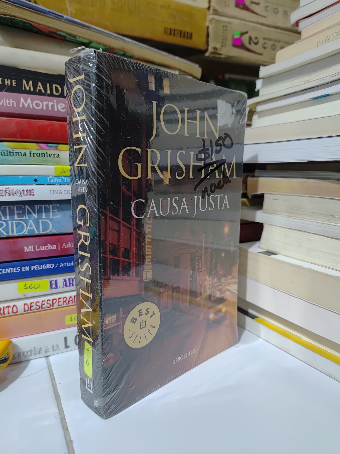 CAUSA JUST APOR JOHN GRISHAM USADO NOVELAS JUAREZ