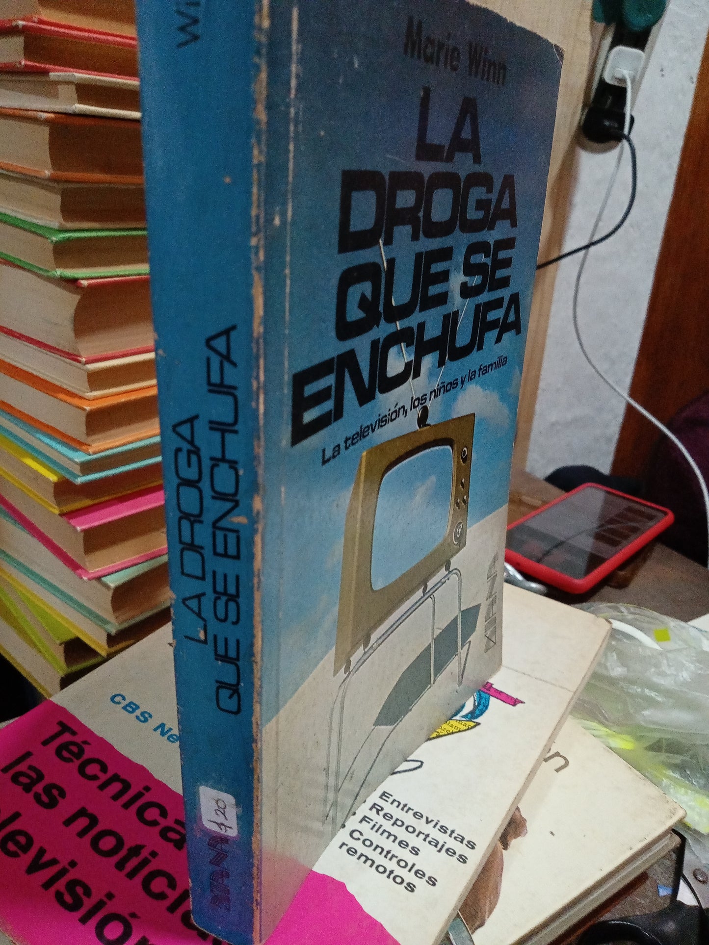 LA DROGA QUE SE ENCHUFA POR MARIE WINN USADO SOCIOLOGIA ALDAMA