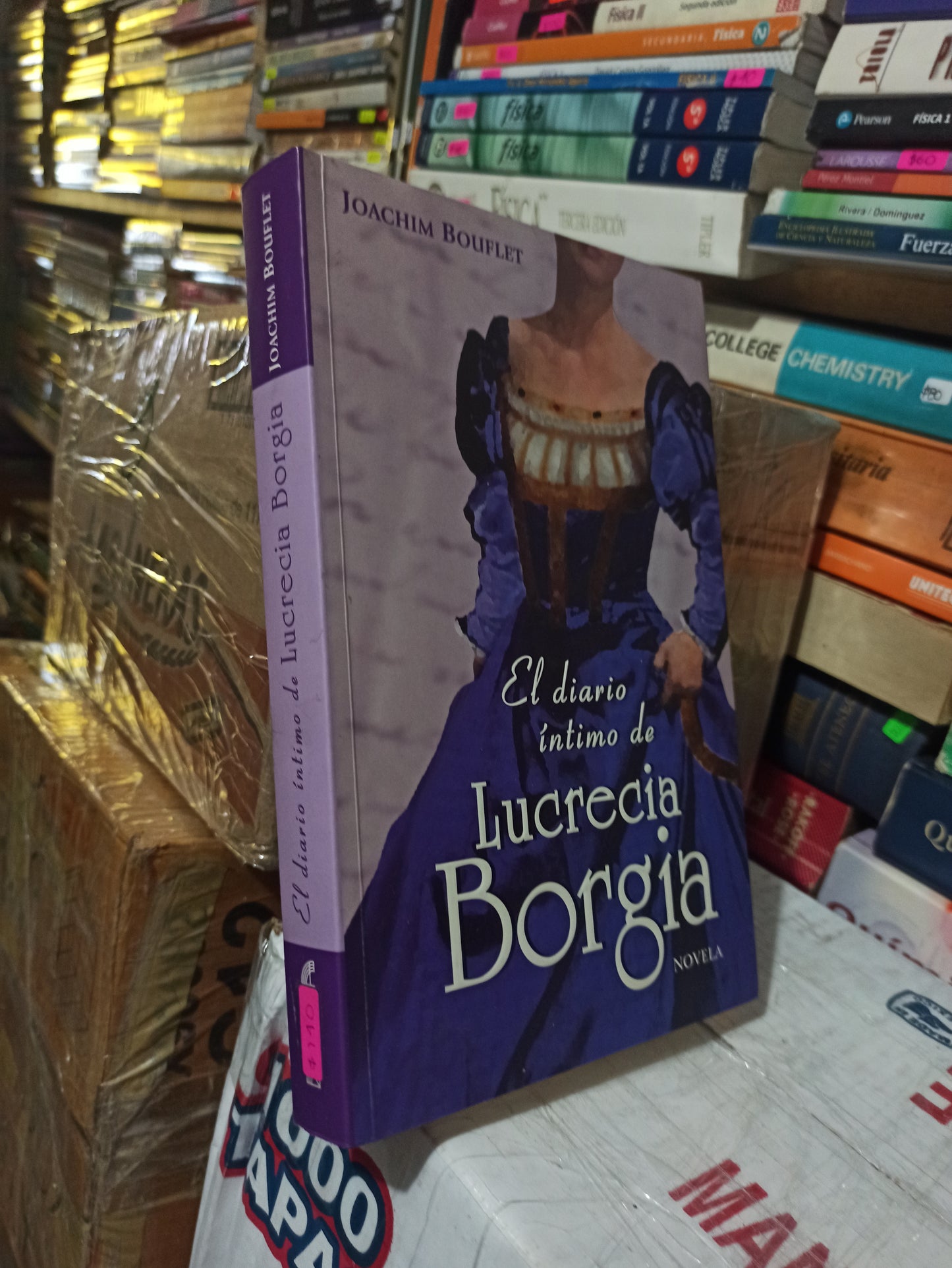 EL DIARIO INTIMO DE LUCRECIA BORGIA POR JOACHIM BOUFLET USADO NOVELAS JUÁREZ