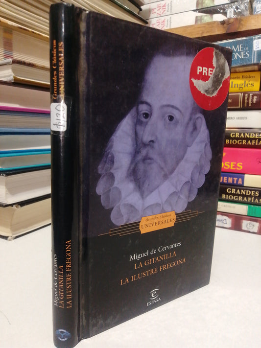 LA GITANILLA ,LA ILUSTRE FREGONA POR MIGUEL DE CERVANTES USADO NOVELA JUÁREZ