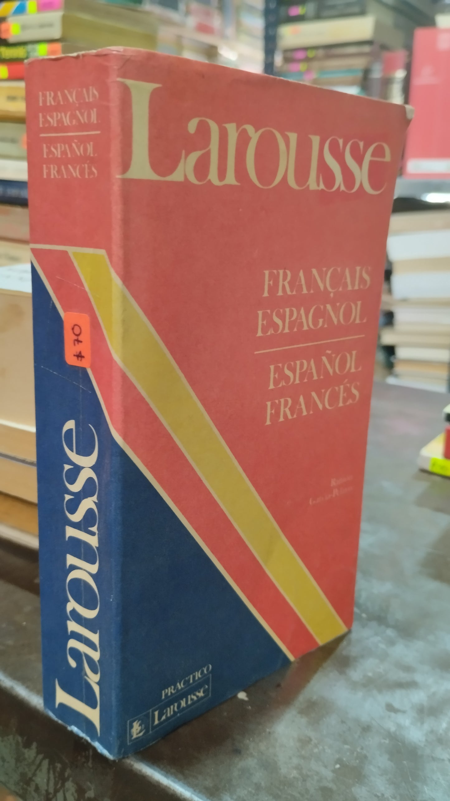 LAROUSSE FRANCAIS ESPAGNOL LIBRO USADO IDIOMAS ALDAMA