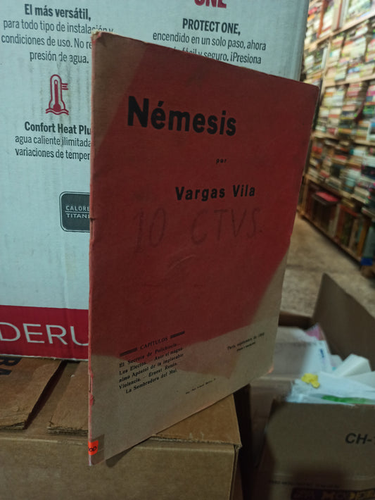 NÉMESIS POR VARGAS VILLAS USADO ANTIGÜOS ALDAMA