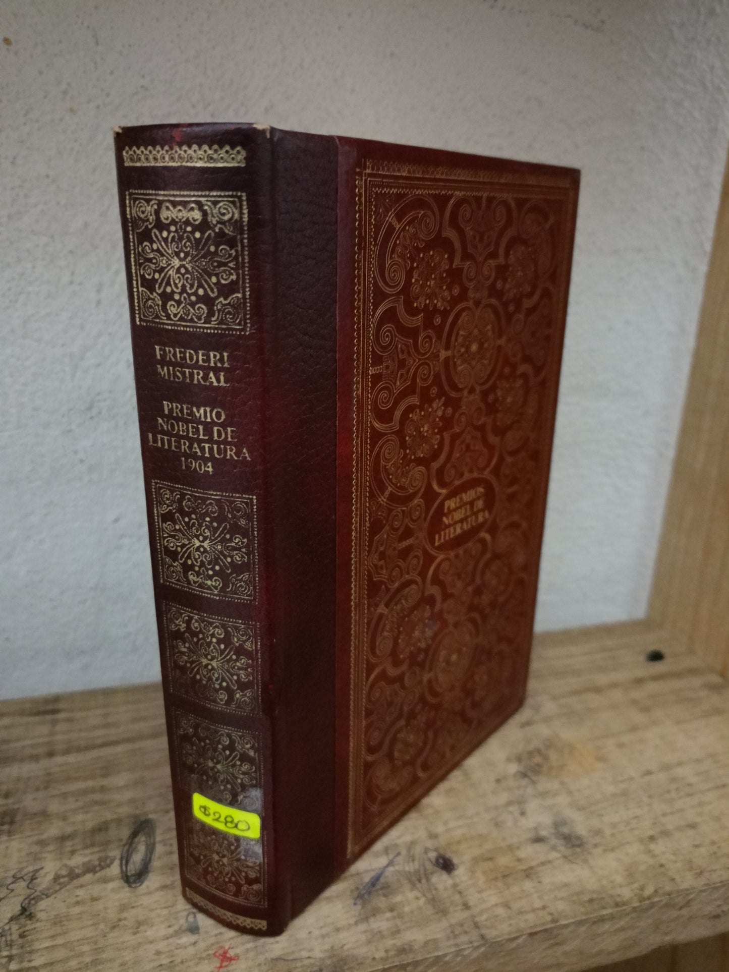 PREMIO NOBEL DE LITERATURA 1904 FREDERI MISTRAL NOVELA LITERARIO 305