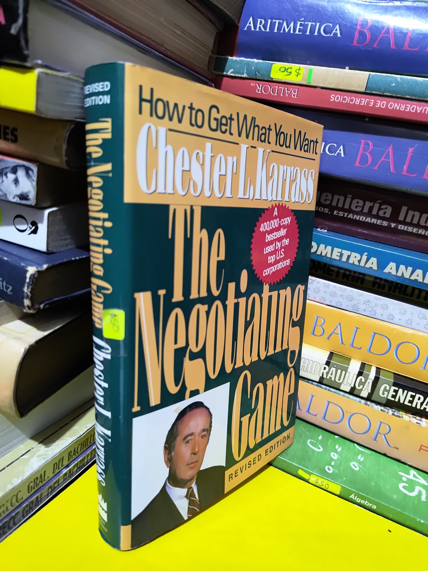 THE NEGOTIATING GAME POR CHESTER L. KARRASS USADO IDIOMAS JUAREZ 507