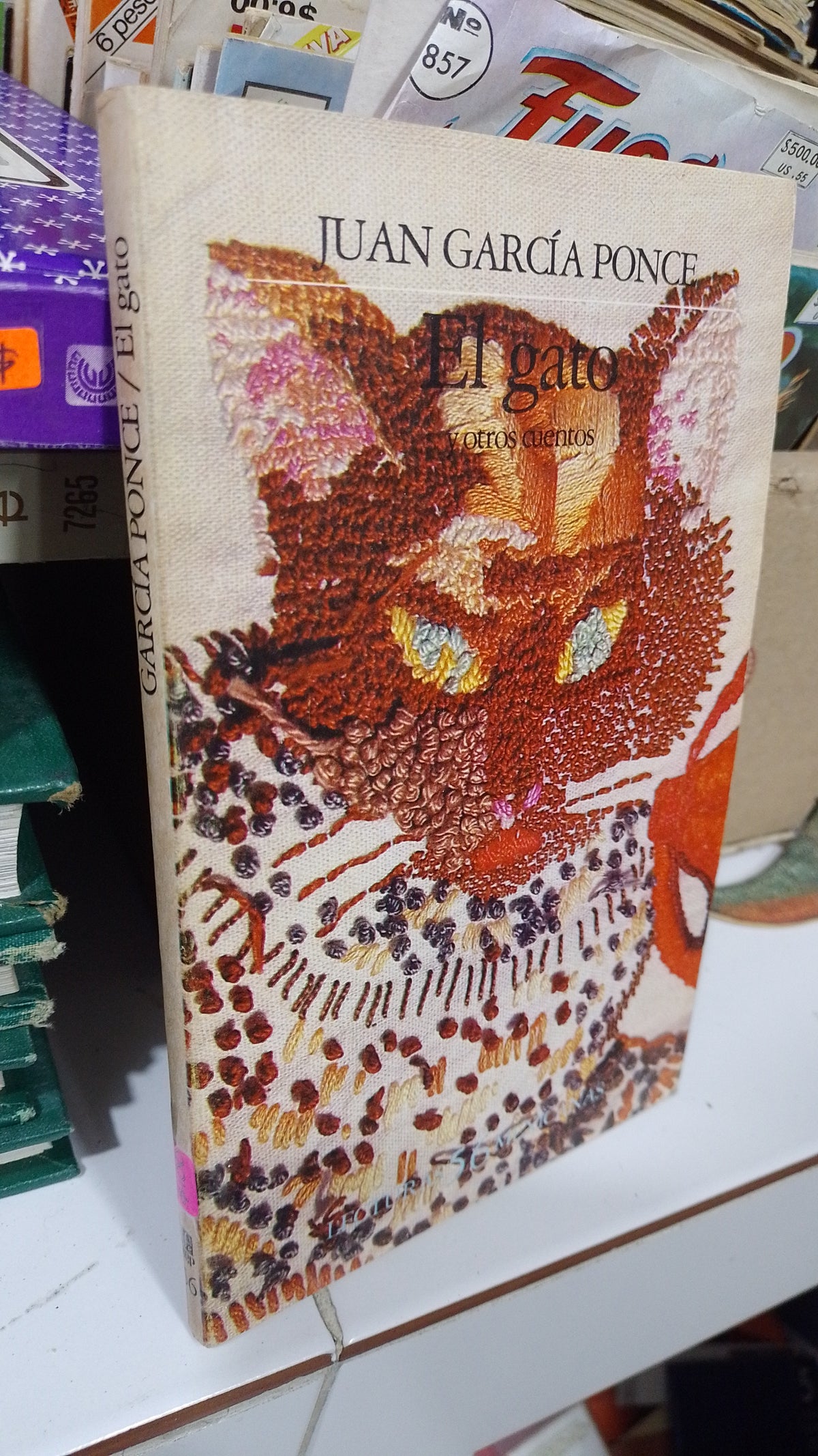 EL GATO POR JUAN GARCIA PONCE USADO NOVELA JUAREZ 515