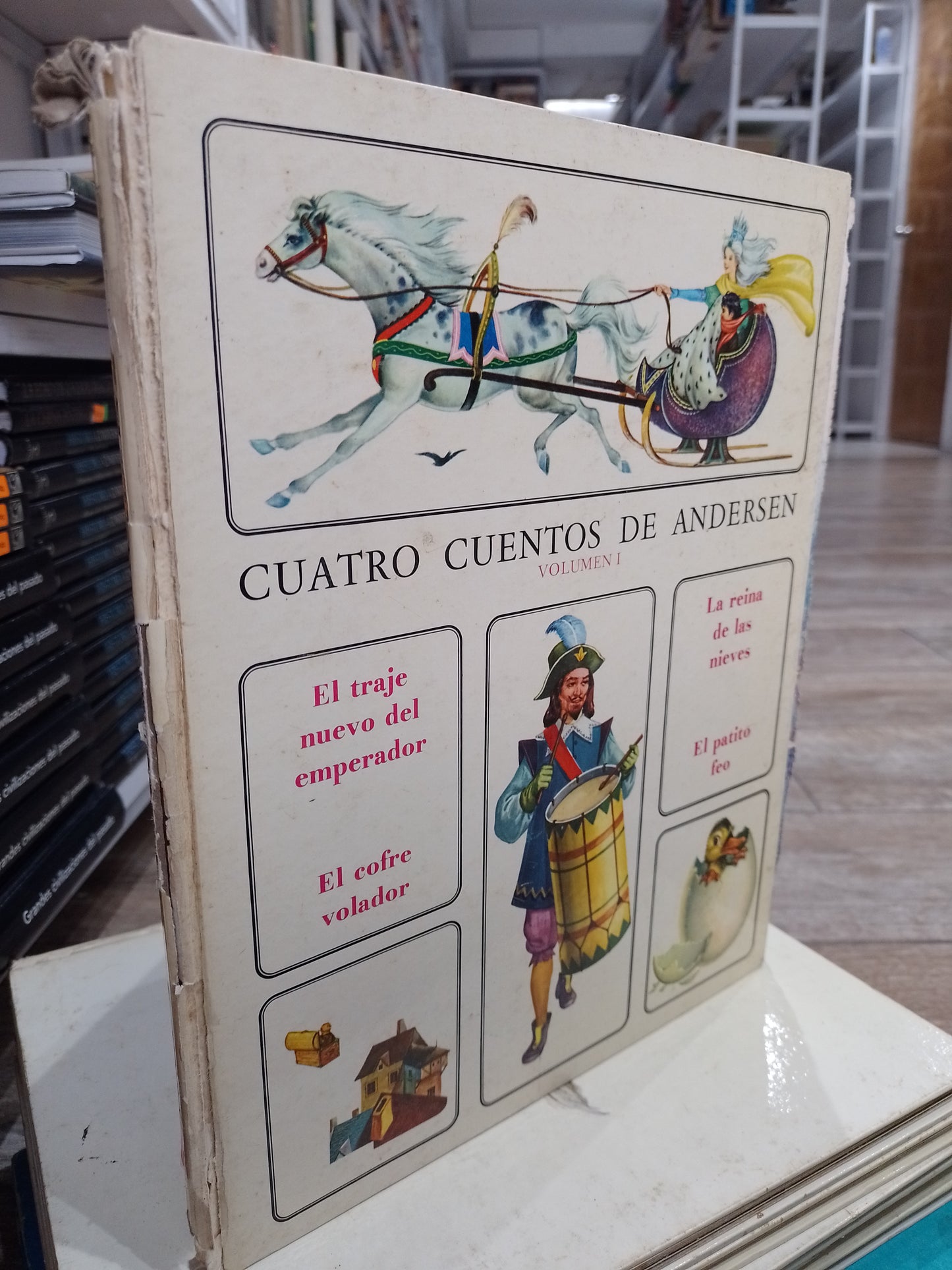 CUATRO CUENTOS DE ANDERSEN VOLUMEN I USADO INFANTIL JUAREZ 515