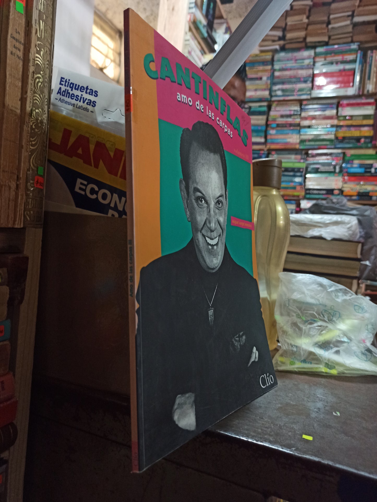 CANTINFLAS AMO DE LAS CARPAS POR MIGUEL ANGEL MORALES USADO HISTORIA ALDAMA