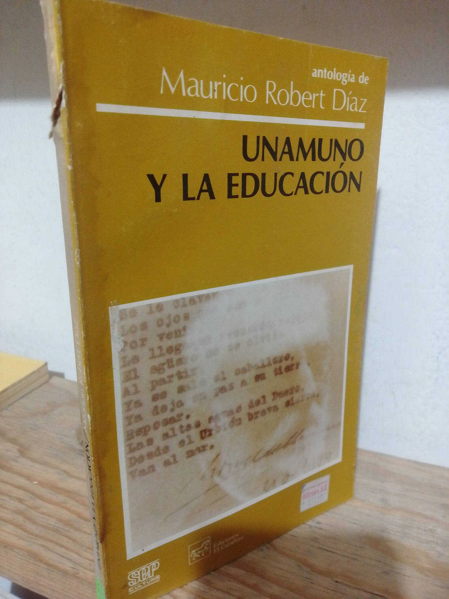 UNAMUNO Y LA EDUCACION POR MAURICIO ROBERT DIAZ USADO EDUCACION JUAREZ