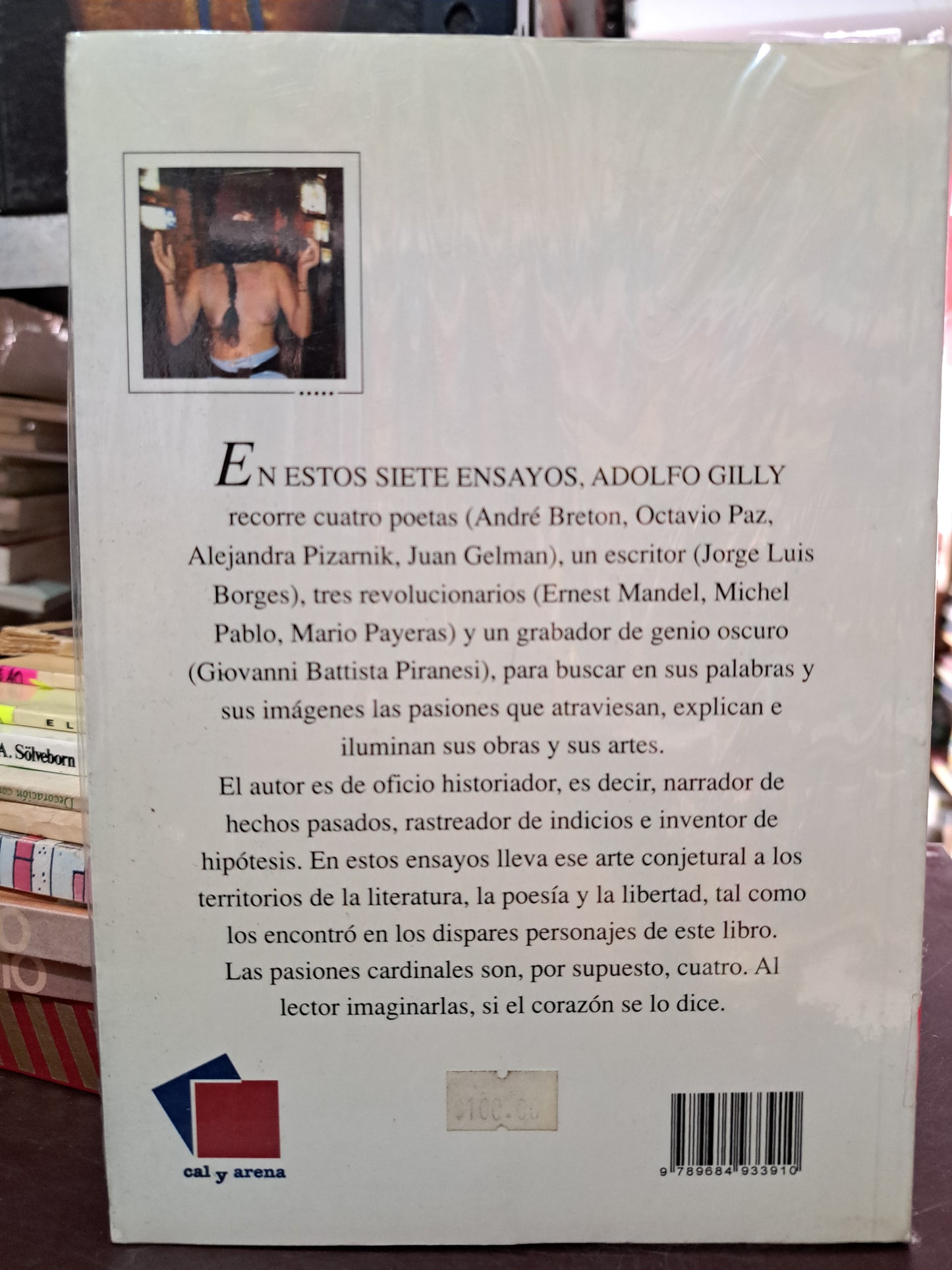PASIONES CARDINALES ADOLFO GILLY NUEVO LIBROS NUEVOS LITERARIO 305