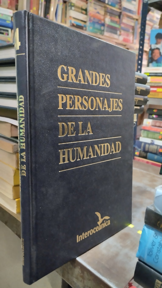 GRANDES PERSONAJES DE LA HUMANIDAD 4 LIBRO USADO HISTORIA ALDAMA