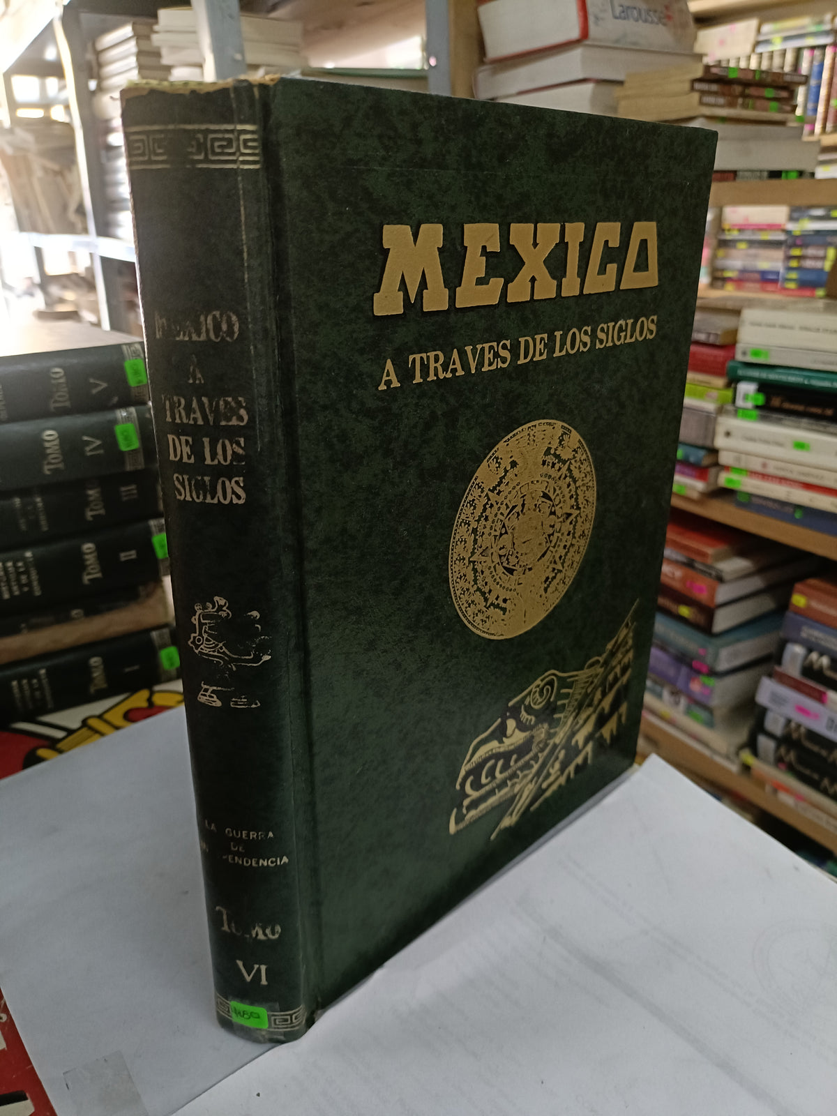 MEXICO A TRAVES DE LOS SIGLOS HISTORIA ANTIGUA DE LA CONQUISTA TOMO 6 POR VICENTE RIVAS USADO HISTORIA LITERARIO 207