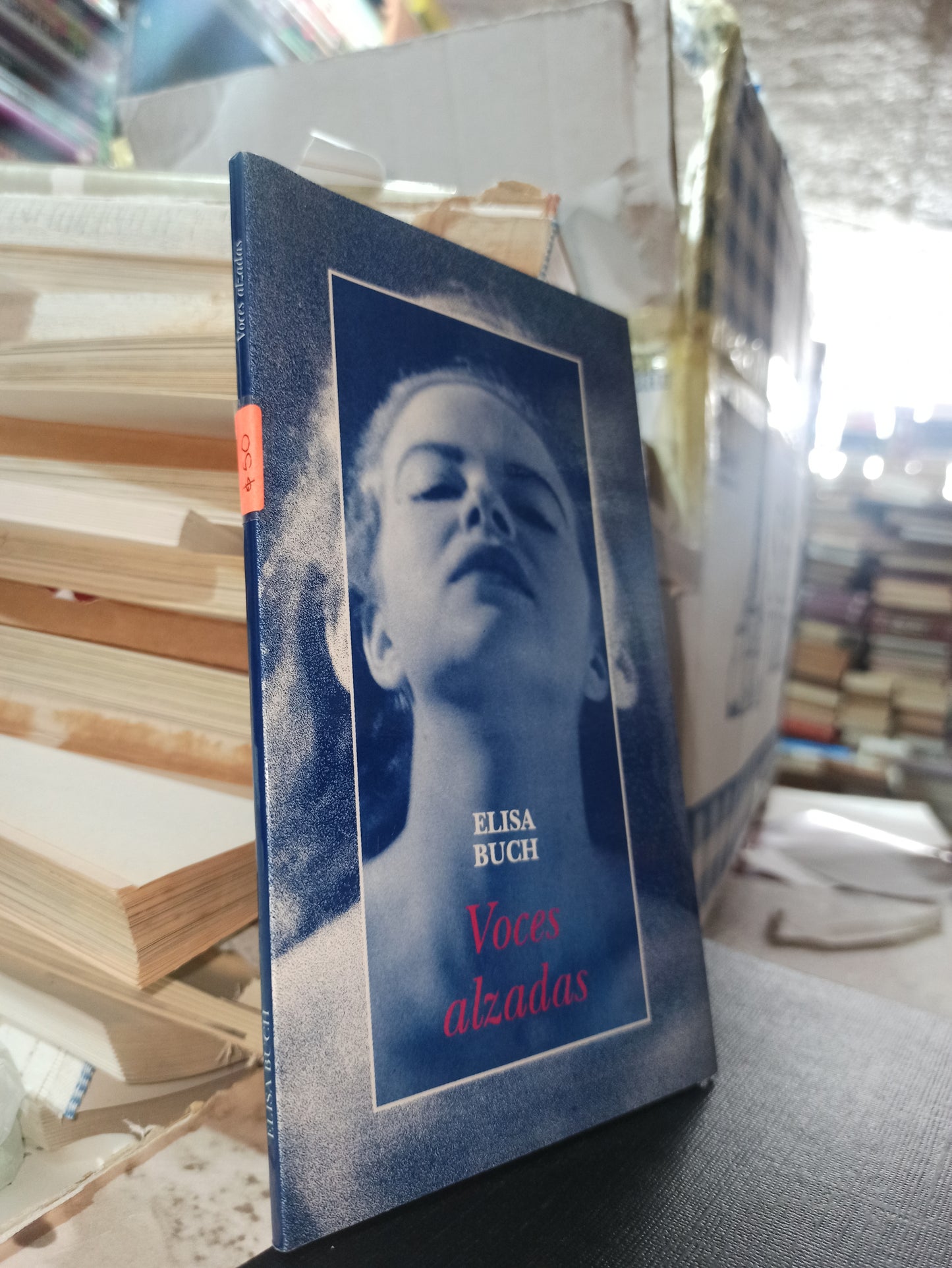 VOCES ALZADAS POR ELISA BUCH USADO POESÍA ALDAMA