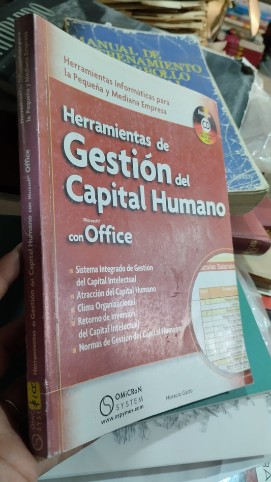 HERRAMIENTAS DE GESTION DEL CAPITAL HUMANO CON OFFICE POR HORACIO GAITO LIBRO USADO COMPUTACION ALDAMA