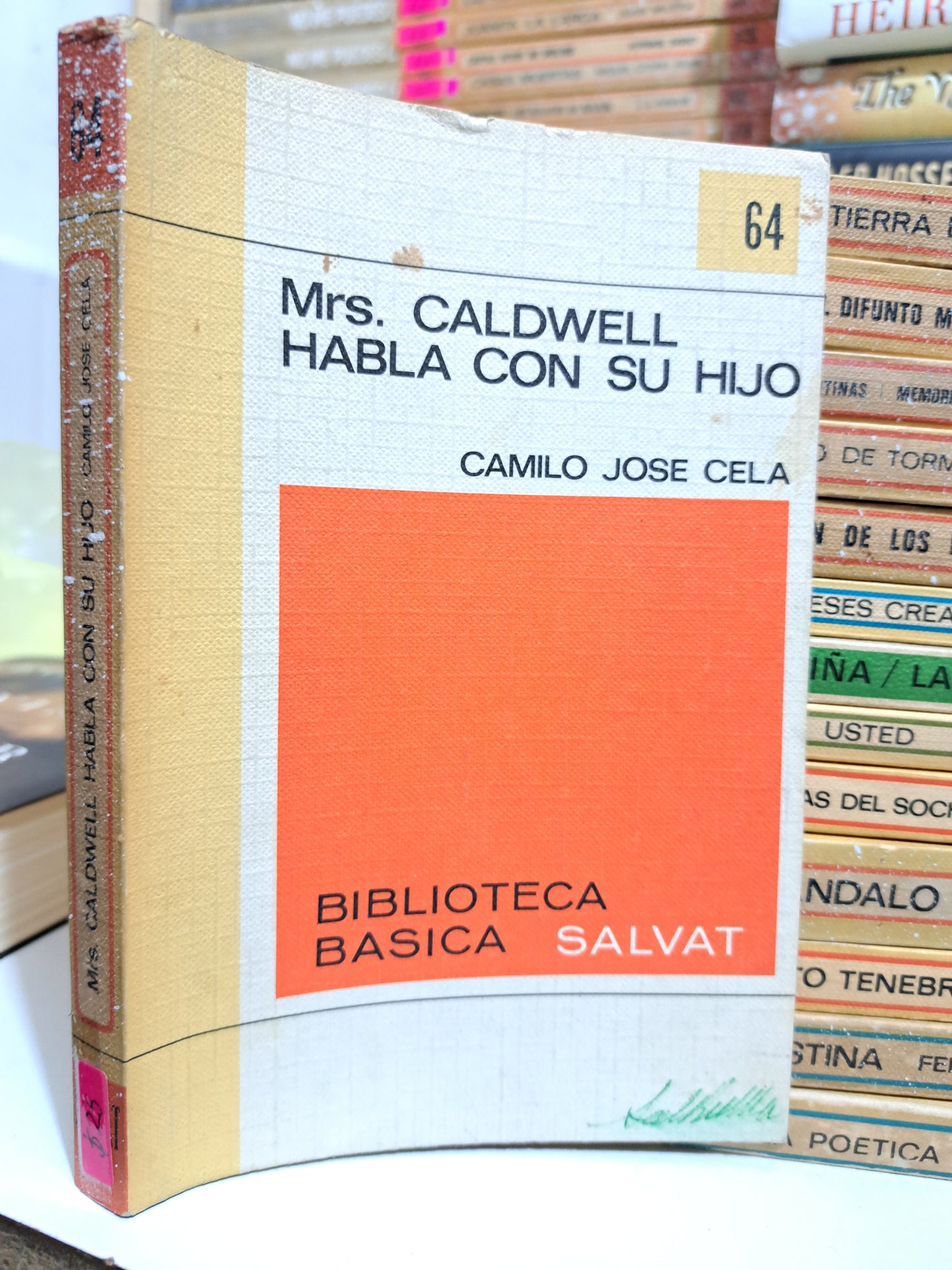 MRS. CALDWELL HABLA CON SU HIJO CAMILO JOSE CELA USADO NOVELA JUÁREZ
