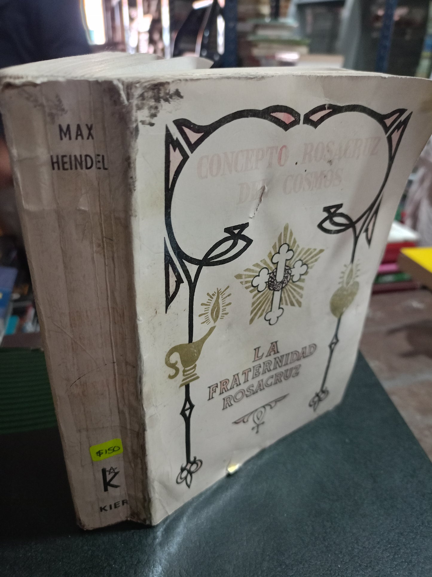 CONCEPTOS ROSACRUZ O DEL COSMOS POR MAX HEINDEL USADO ESOTERISMO ALDAMA