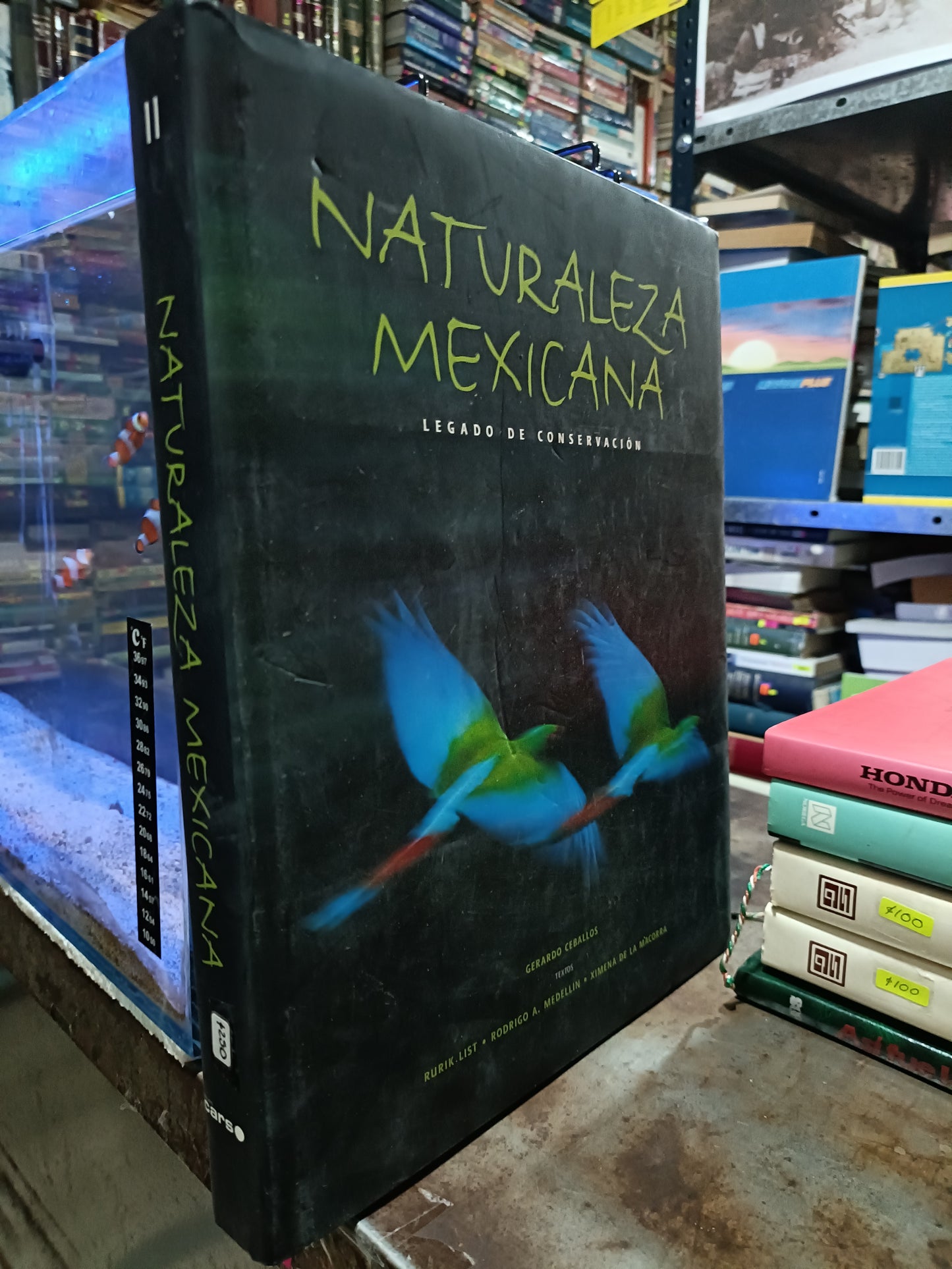 NATURALEZA MEXICANA POR GERARDO CEBALLOS USADOS ARTE ALDAMA