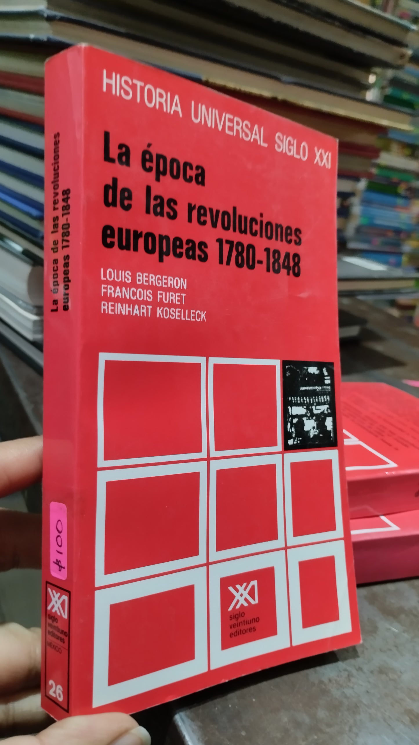 LA EPOCA DE LAS REVOLUCIONES EUROPEAS 1780 1848 POR LOUIS BERGERON LIBRO USADO HISTORIA ALDAMA