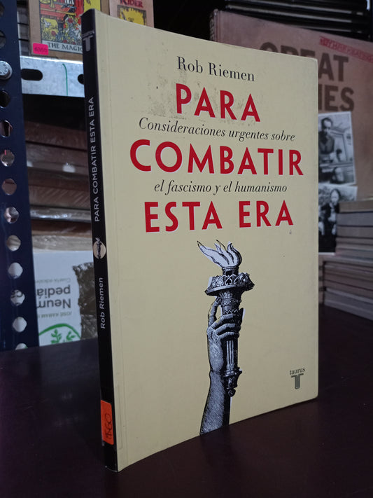 PARA COMBATIR ESTA ERA POR ROB RIEMEN USADO SUPERACIÓN PERSONAL LITERARIO 305