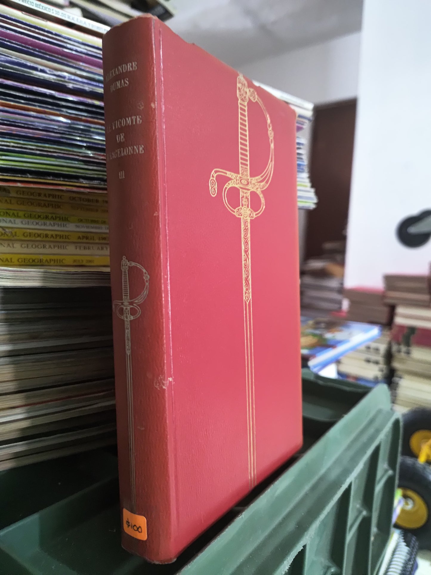 LE VICOMTE DE BRAGELONNE 3 POR ALEXANDRE DUMAS USADO IDIOMAS JUAREZ 515