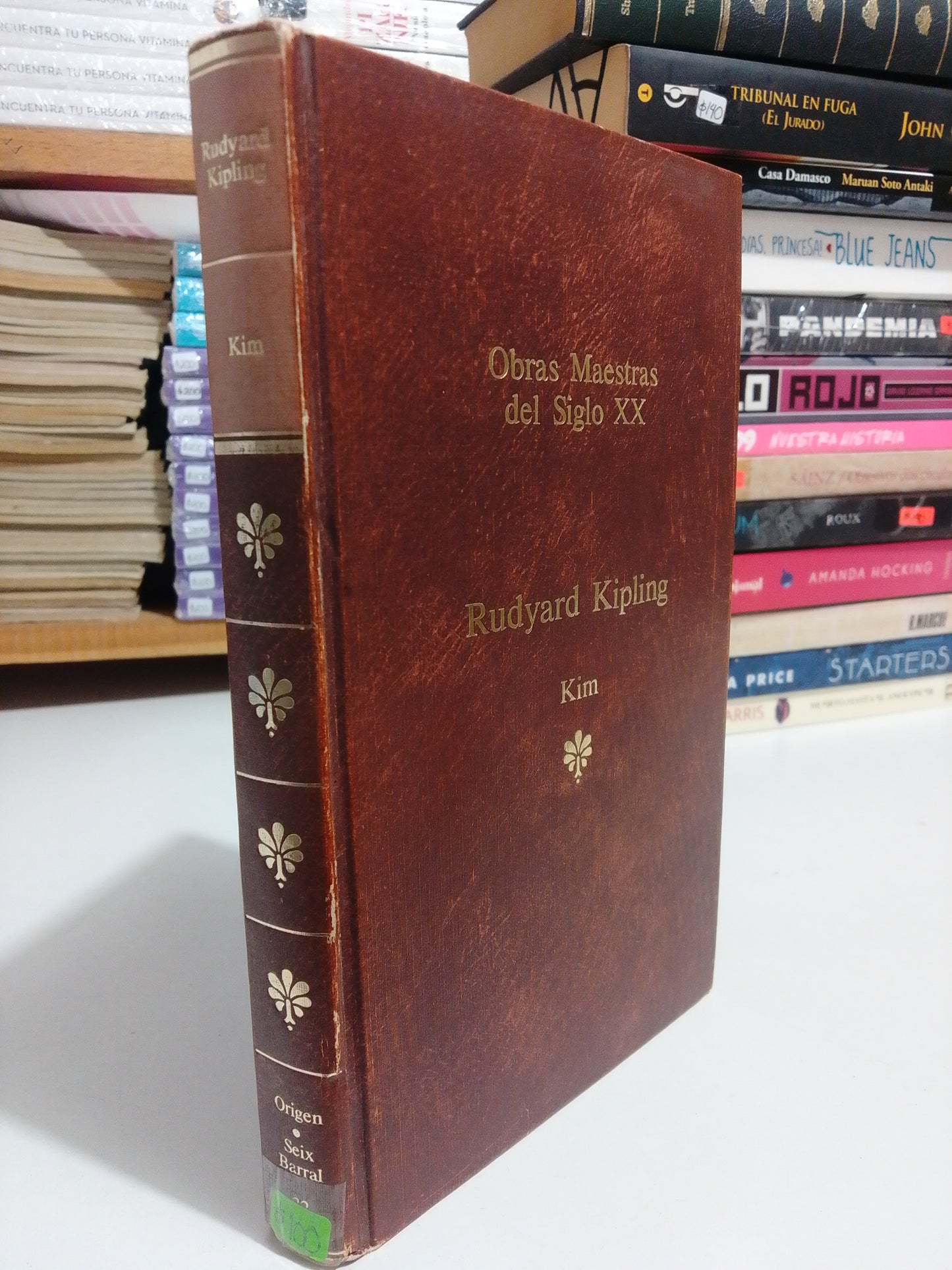 OBRAS MAESTRAS DEL SIGLO XX POR RUDYARD KIPLING USADO NOVELAS JURAEZ