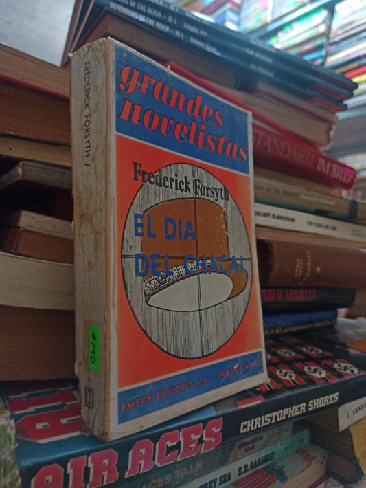 EL DÍA DEL CHACAL POR FREDERICK FORSYTH USADO NOVELAS ALDAMA