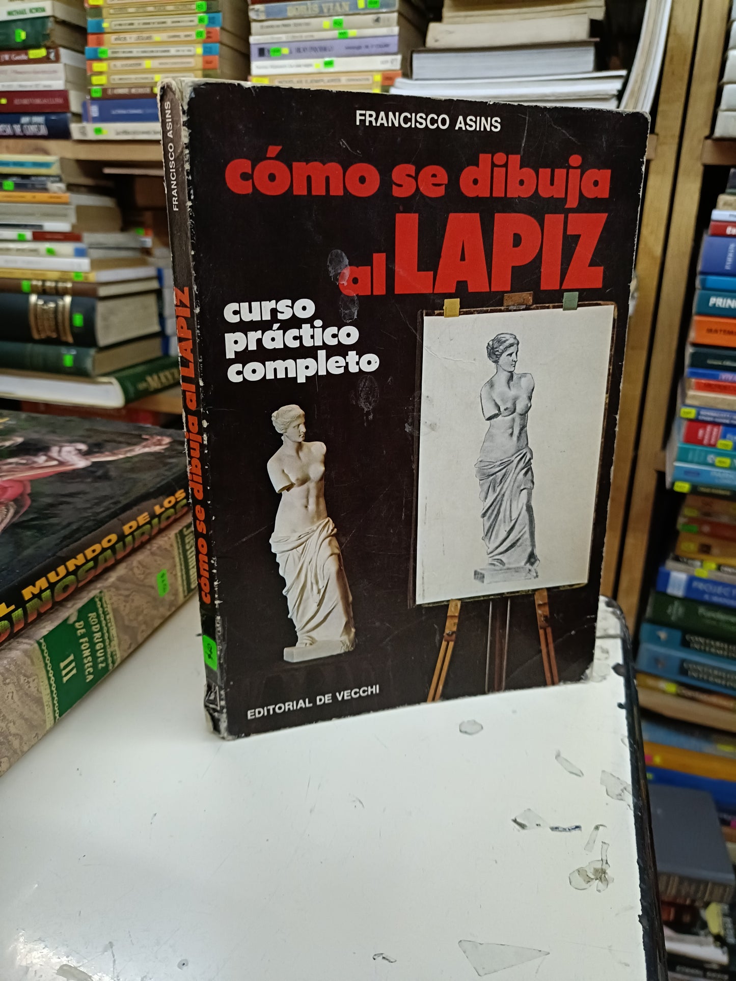 CÓMO SE DIBUJA AL LAPIZ POR FRANCISCO ASINS USADO ARTE LITERARIO 207