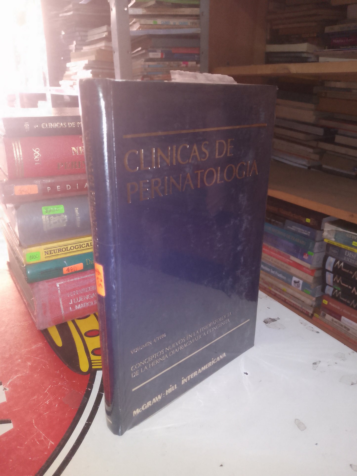 CLÍNICAS DE PERINATOLOGÍA VOLUMEN 4/1996 CONCEPTOS NUEVOS EN LA FISIOPATOLOGÍA DE LA HERNIA DIAFRAGMÁTICA CONGÉNITA USADO MEDICINA LITERARIO 207
