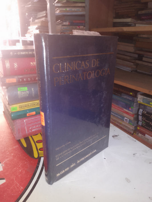 CLÍNICAS DE PERINATOLOGÍA VOLUMEN 4/1996 CONCEPTOS NUEVOS EN LA FISIOPATOLOGÍA DE LA HERNIA DIAFRAGMÁTICA CONGÉNITA USADO MEDICINA LITERARIO 207