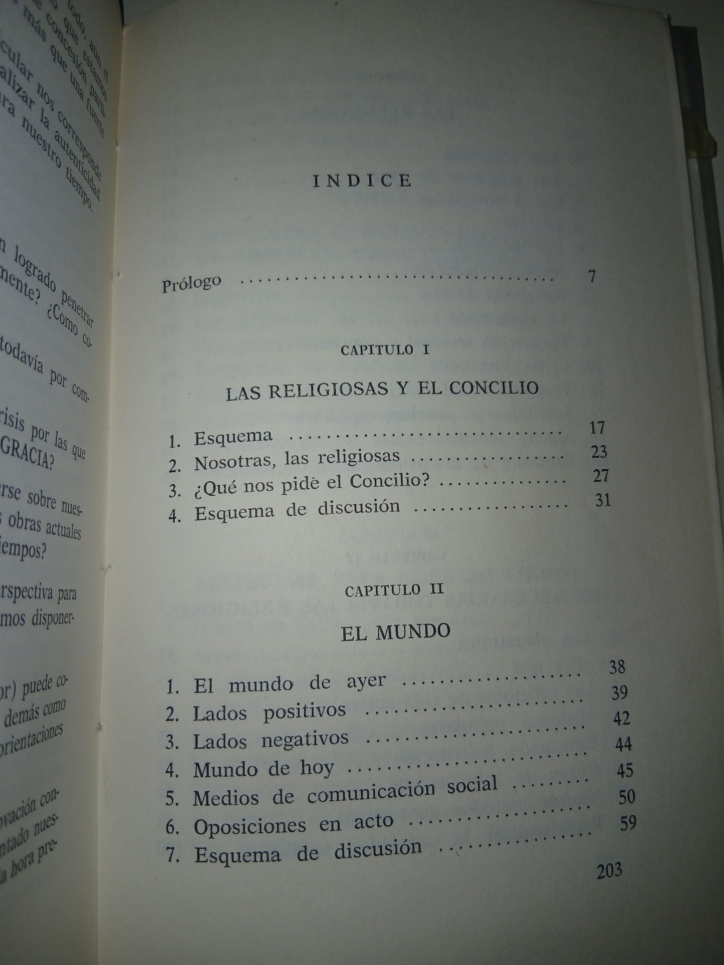 RELIGIOSAS: AYER, HOY, MAÑANA POR SOR CLARA USADO RELIGIÓN LITERARIO 207