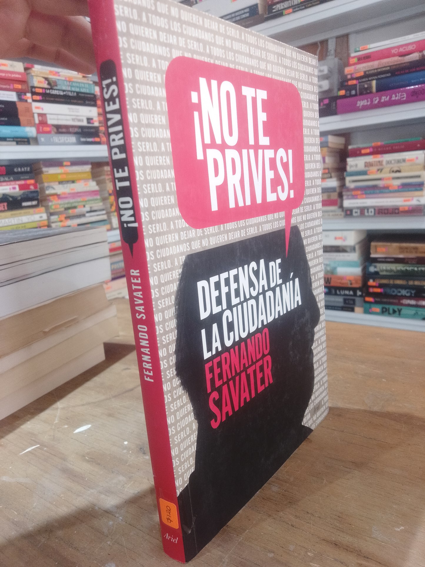 NO TE PRIVES FERNANDO SAVATER USADO POLITICA JUAREZ 515