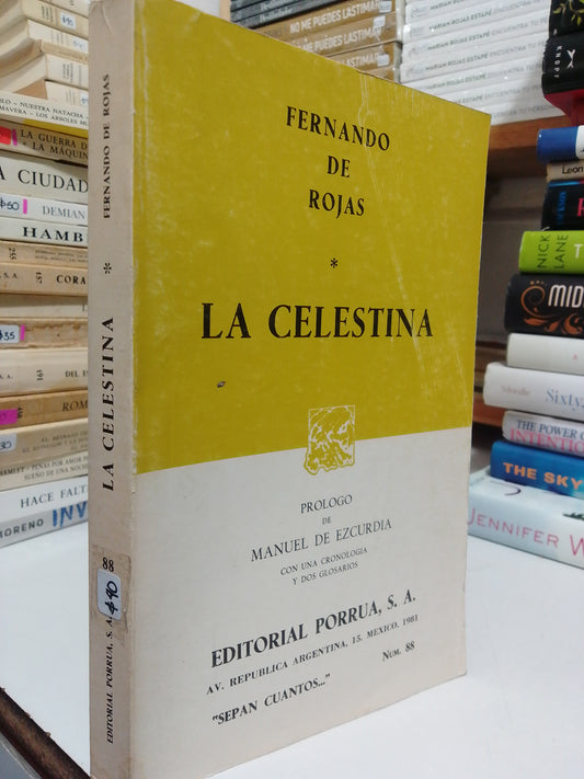 LA CELESTINA POR FERNANDO DE ROJAS USADO NOVELA JUÁREZ