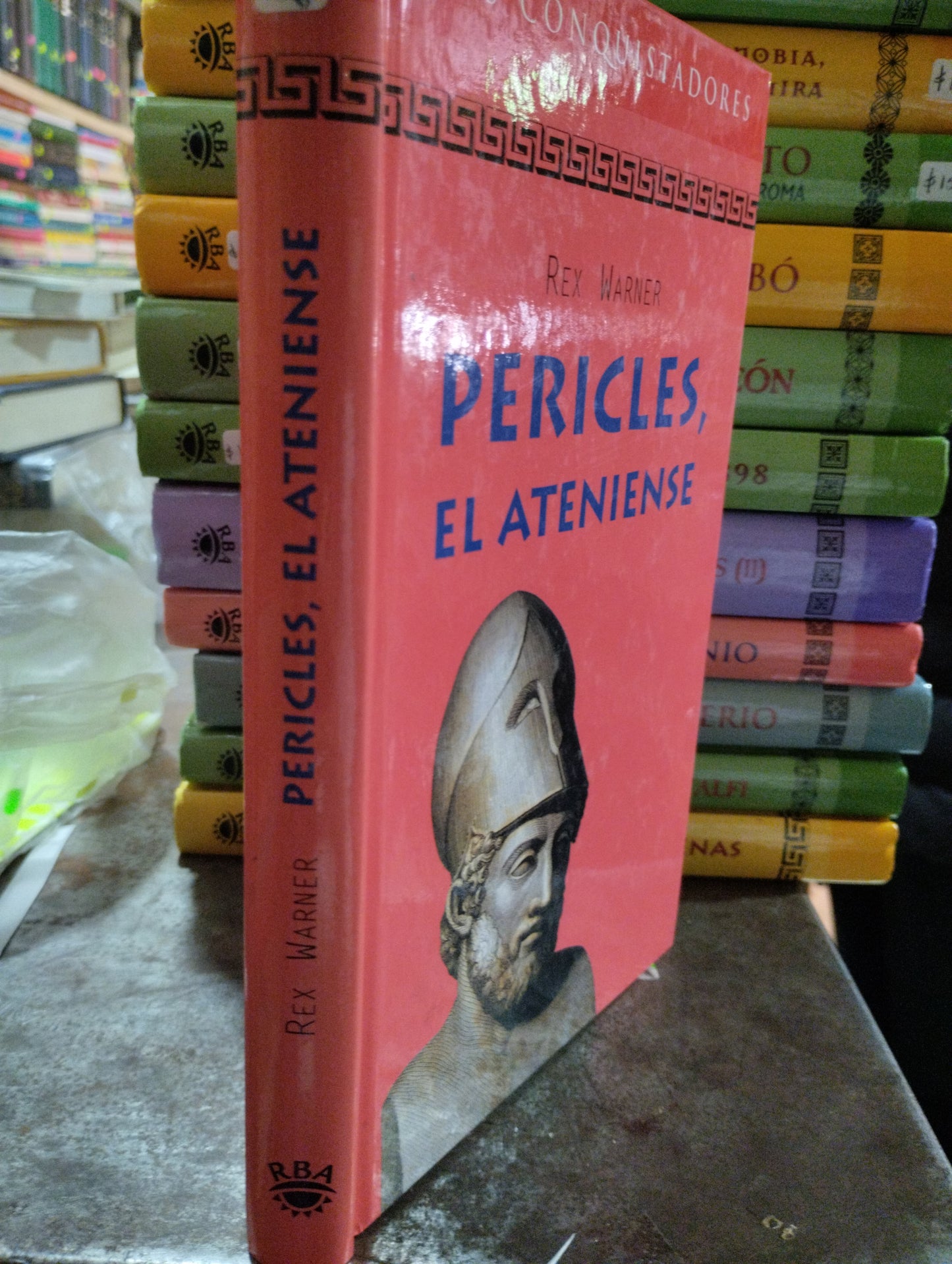 PERICLES EL ATENIENSE POR REX WARNER USADO NOVELAS ALDAMA