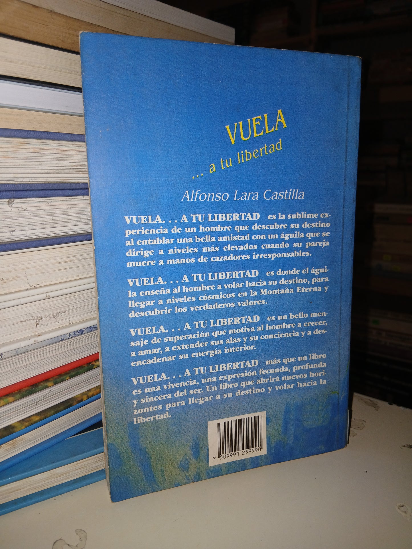 VUELA... A TU LIBERTAD POR ALFONSO LARA CASTILLA USADO SUPERACIÓN PERSONAL LITERARIO 207