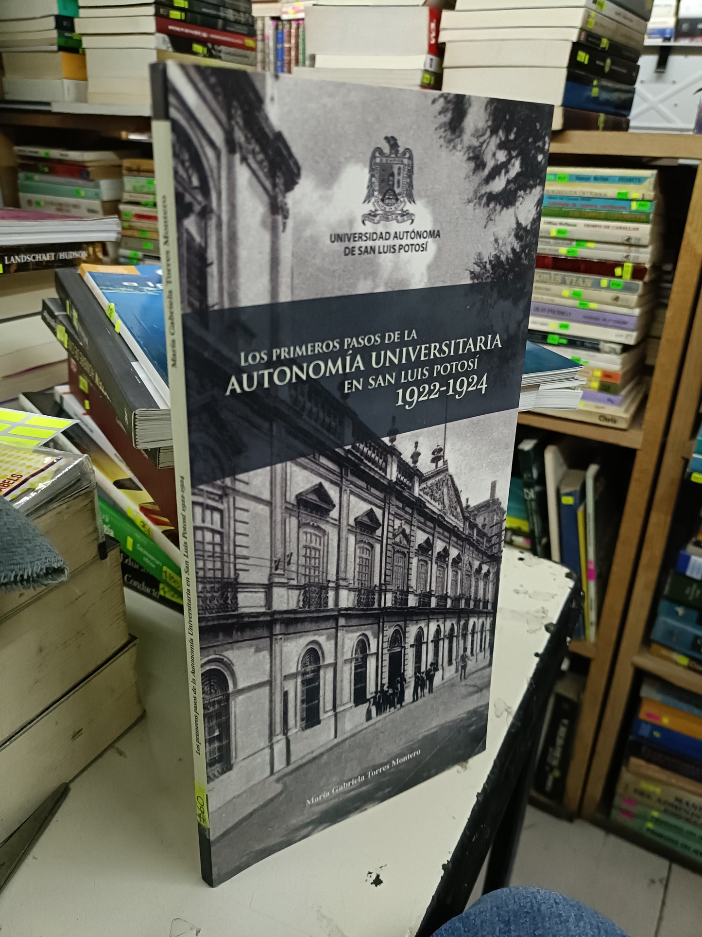 LOS PRIMEROS PASOS DE LA AUTONOMIA UNIVERSITARIA EN SAN LUIS POTOSÍ 1922-1924 POR MARÍA GABRIELA TORRES MONTERO USADO HISTORIA LITERARIO 207
