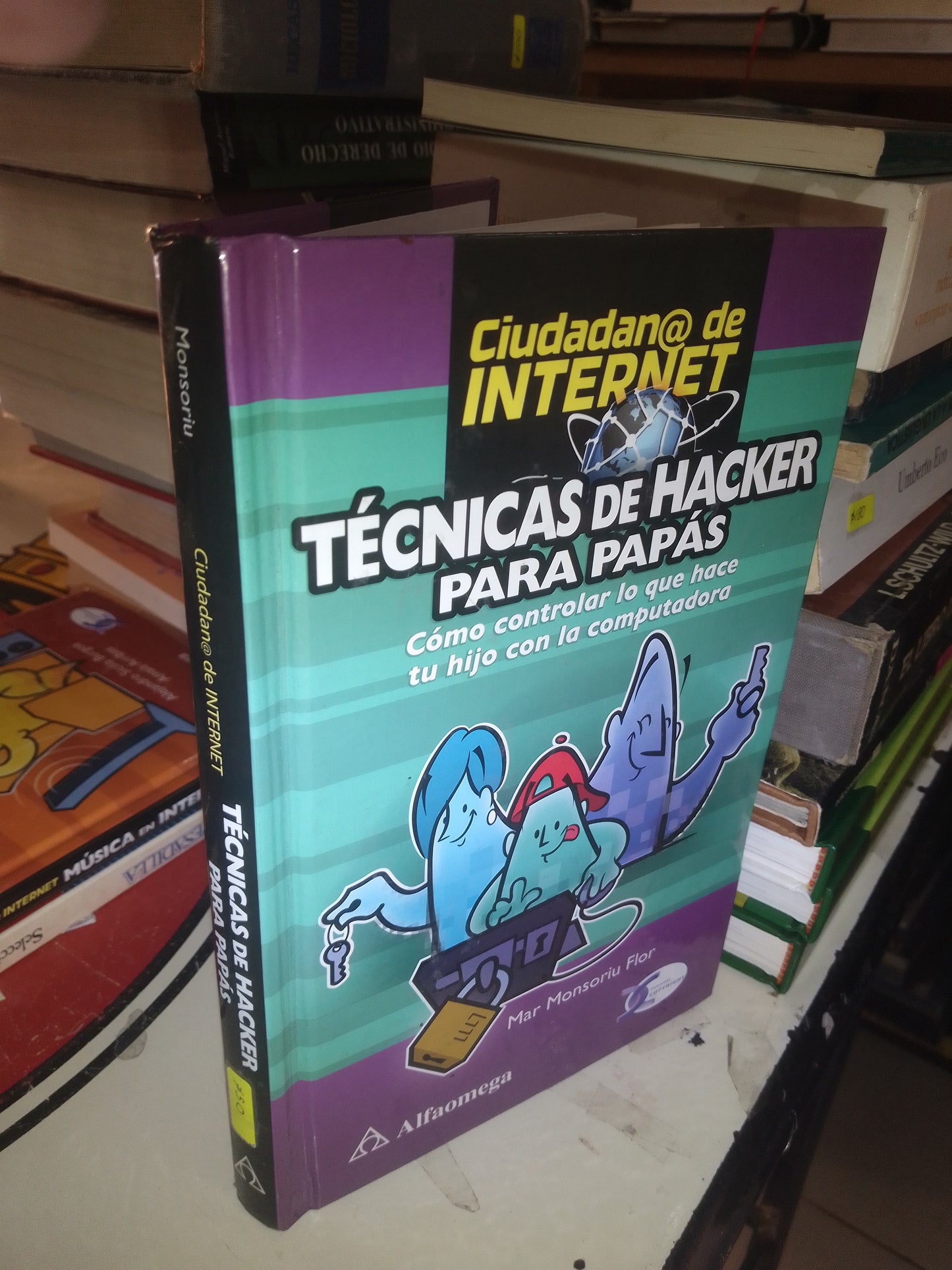 CIUDADAN@ DE INTERNET: TÉCNICAS DE HACKER PARA PAPÁS POR MAR MONSORIU FLOR USADO COMPUTACIÓN LITERARIO 207