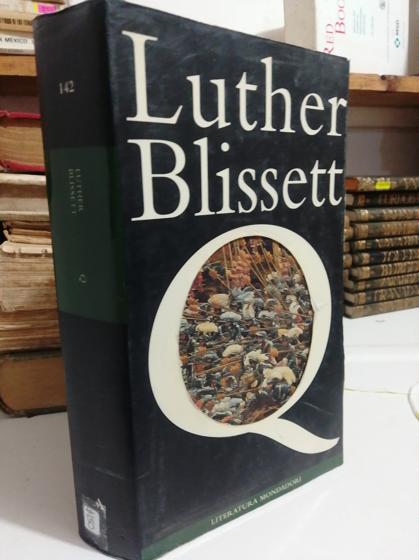 LUTHER BLISSETH POR JOSE RAMÓN MONREAL USADO NOVELA JUAREZ