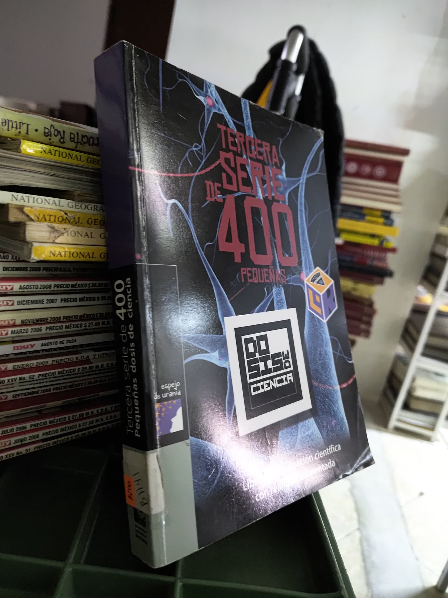 TERCERA SERIE DE 400 PEQUEÑAS DOSIS DE CIENCIA POR VARIOS AUTORES USADO CIENCIAS JUAREZ 515