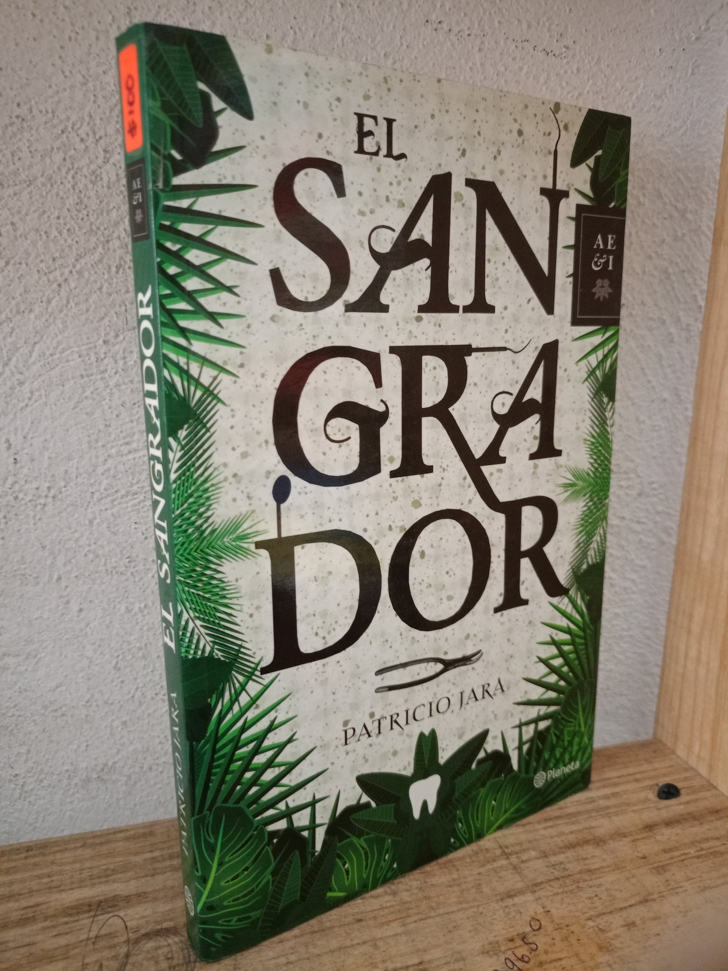 EL SANGRADOR PATRICIO JARA USADO NOVELA LITERARIO 305