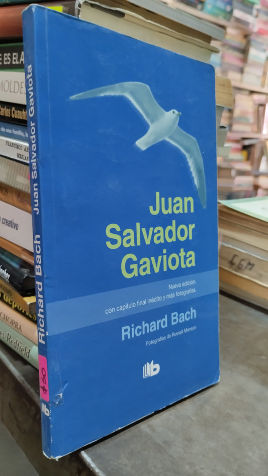 JUAN SALVADOR GAVIOTA POR RICHARD BACH LIBRO USADO SUPERACION PERSONAL ALDAMA