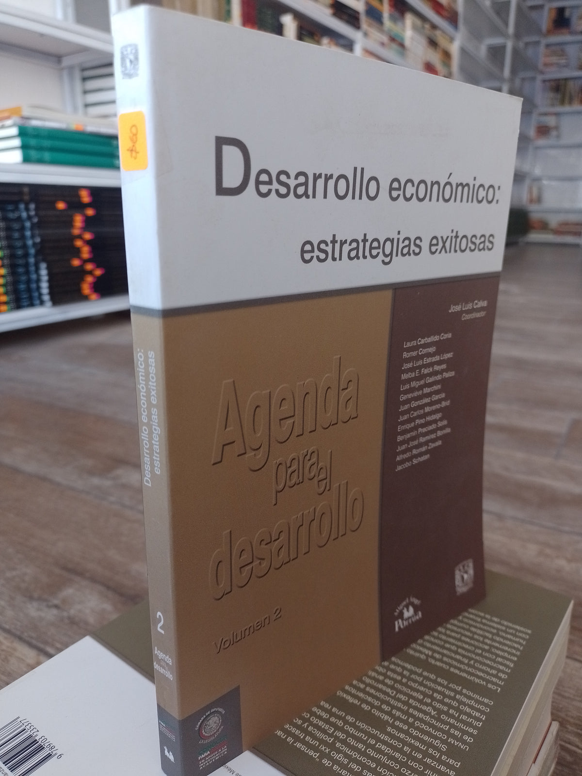AGENDA PARA EL DESARROLLO VOLUMEN 2 DESARROLLO ECONOMICO ESTRATEGIAS EXITOSAS POR JOSE LUIS CALVA USADO SOCIOLOGIA JUAREZ 515