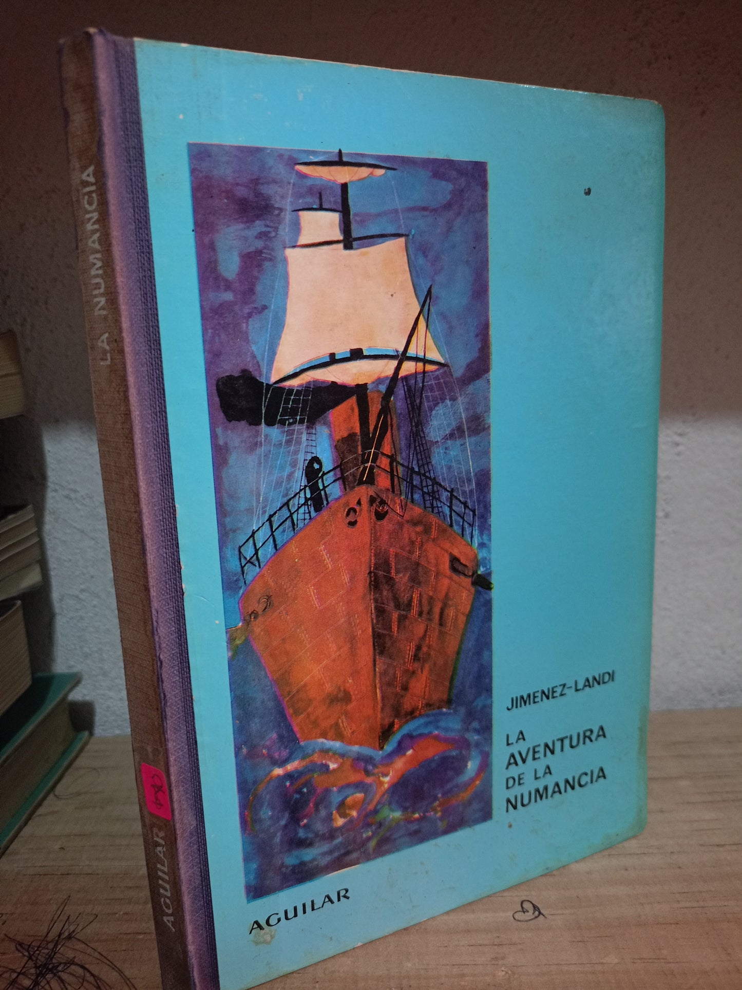 LA AVENTURA DE LA HUMANIDAD POR JIMENEZ LANDI USADO NOVELA LITERARIO 305