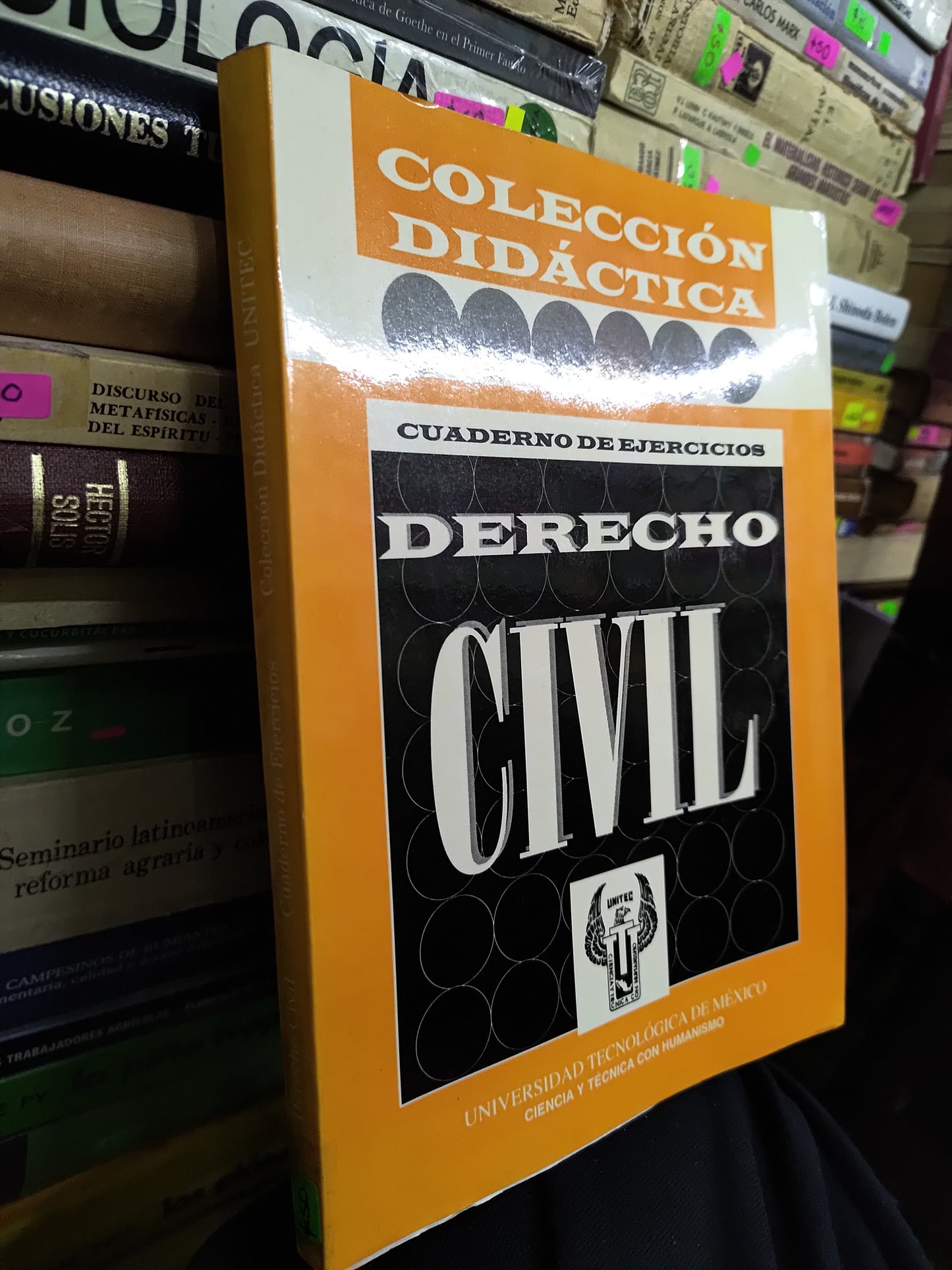 DERECHO CIVIL CUADERNO DE EJERCICIOS POR LA UNITEC USADO DERECHO JUAREZ 515